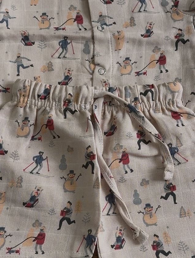 Premium Muslin Co-Ord Set for Boys