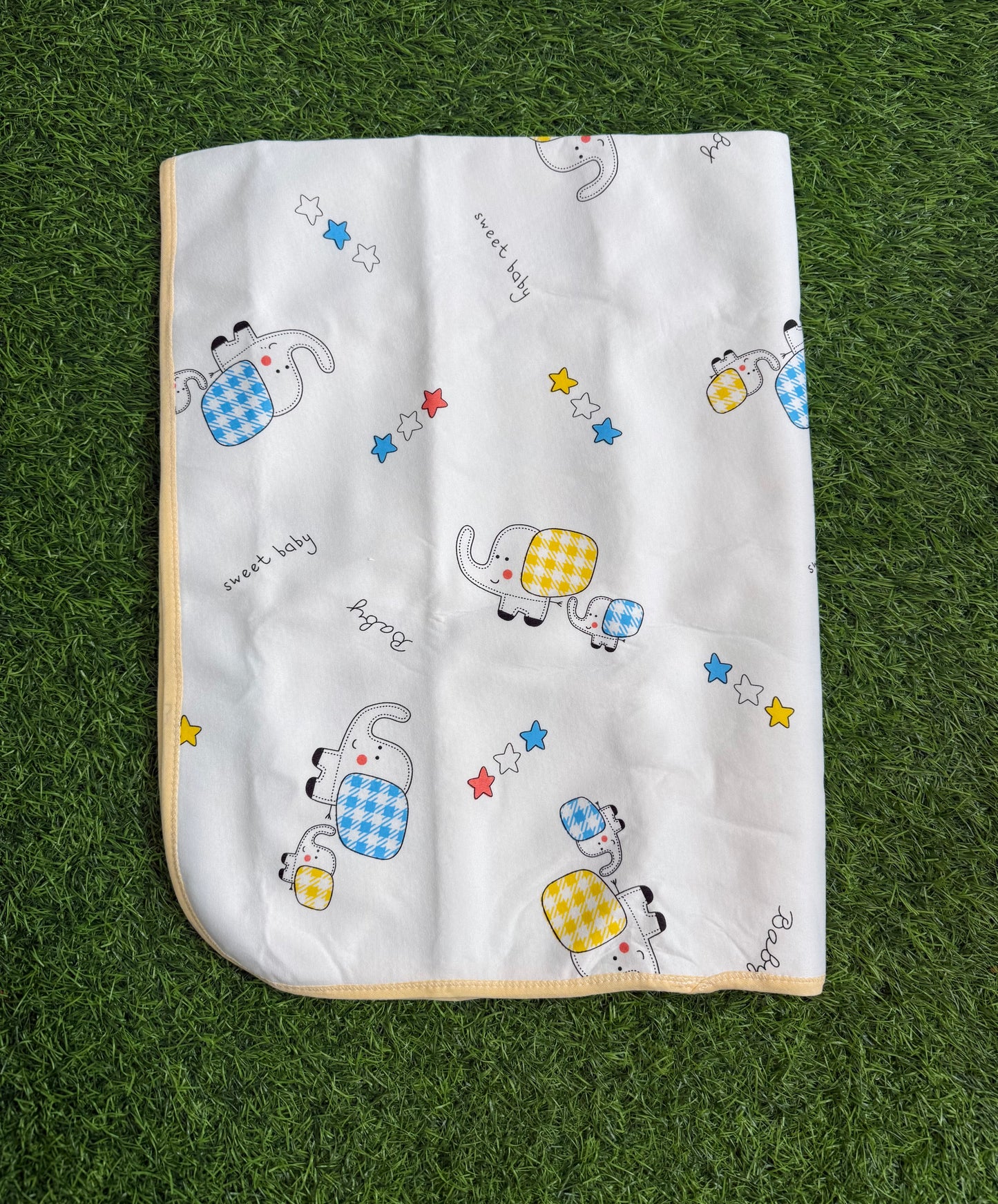 Baby Dry Sheet Imported- Elephant