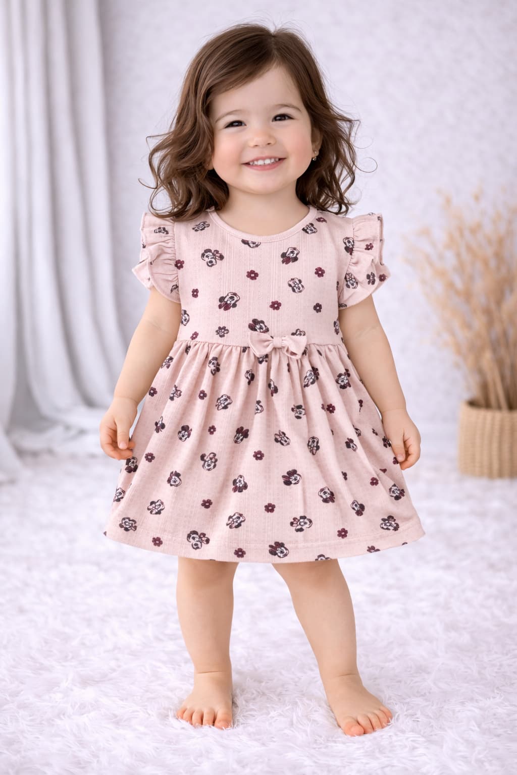 Frill Sleeve Frock