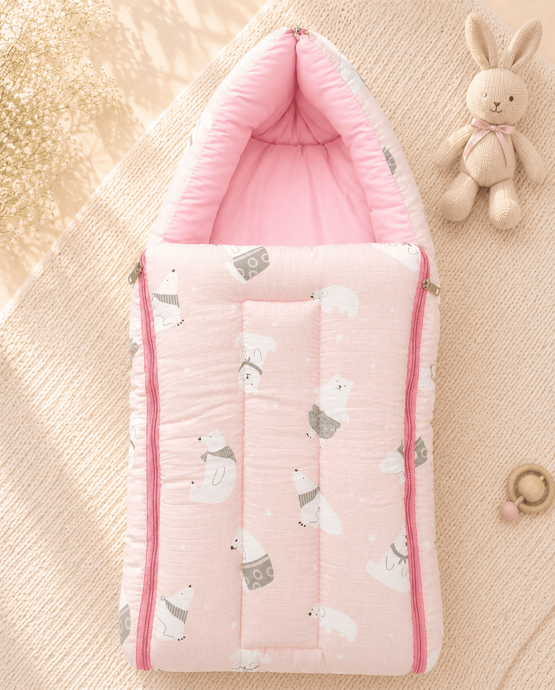 Premium Muslin Carry Bed