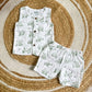 Premium Muslin Double Cloth Sleeveless Sets