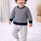 Kids Jogger Set – NavyBlue Stripes