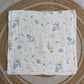 Muslin 6 Layer Bath Towel- Teddy Space