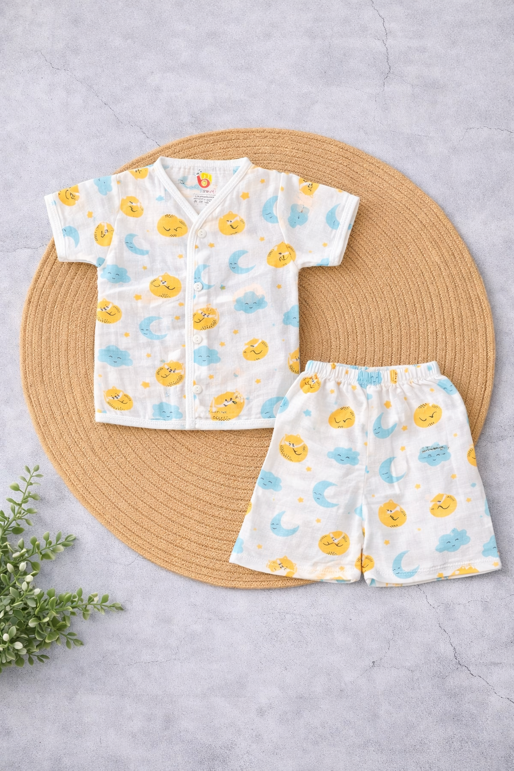 Muslin Set - Moon Cat