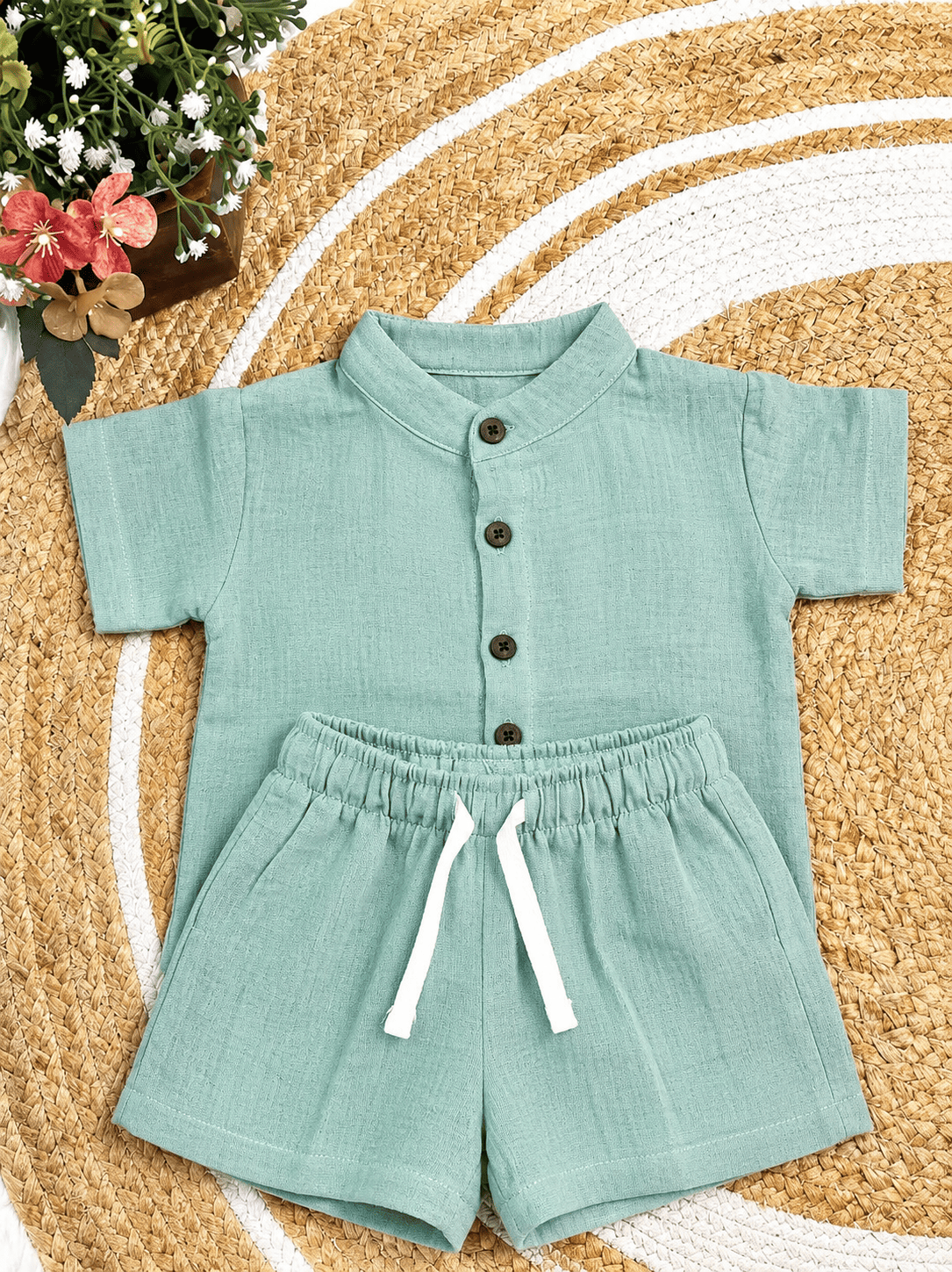 Premium Muslin Co-Ord Set for Boys