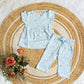 Half Sleeve Frock Set with Pant