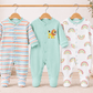 3 Piece Romper Set Soft Cotton