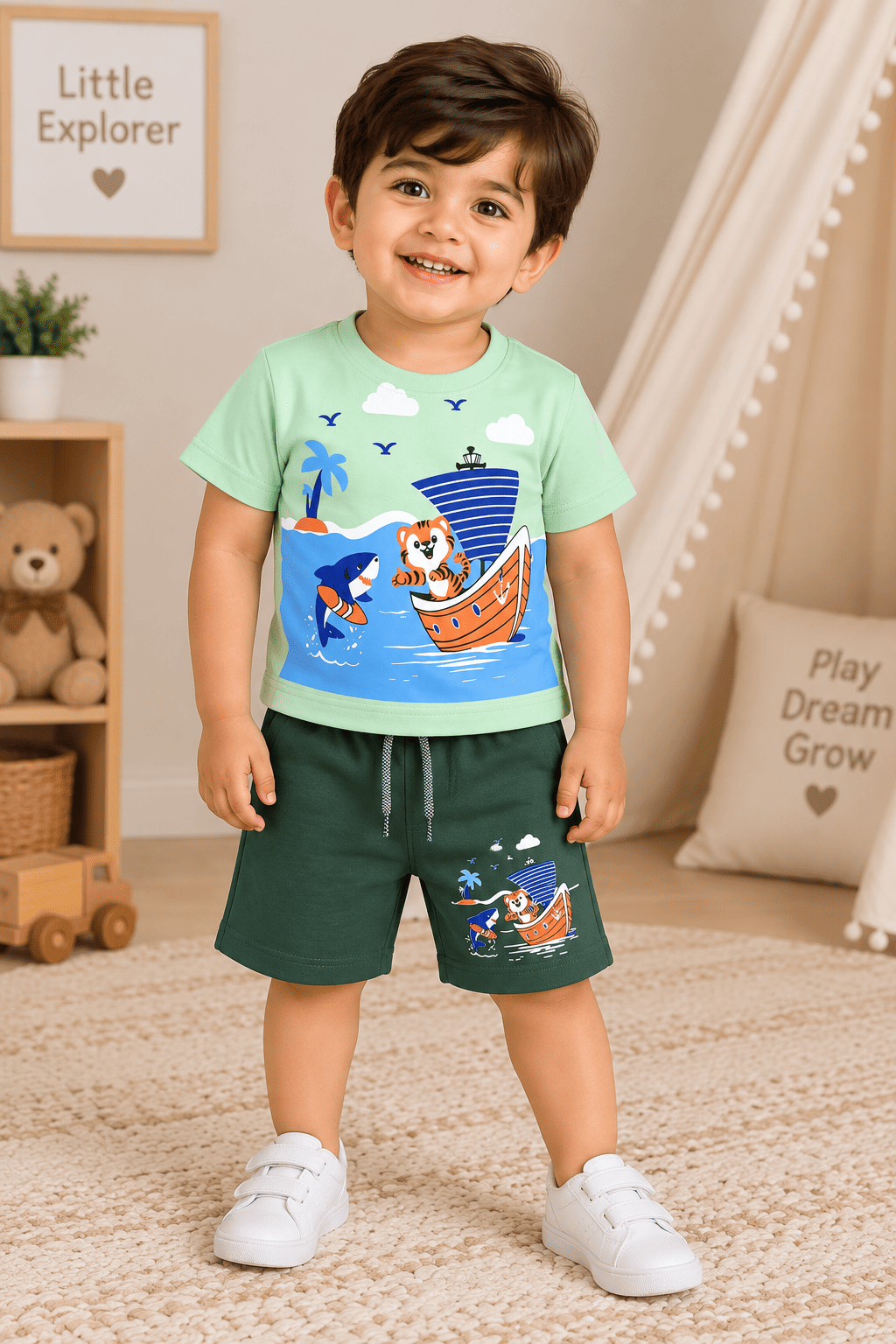 Boys Shorts Set - Buy 3 for 999₹