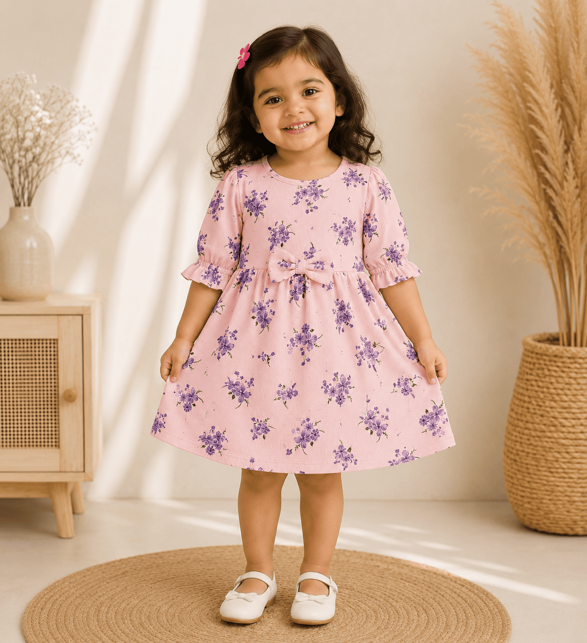Frill Sleeve Frock