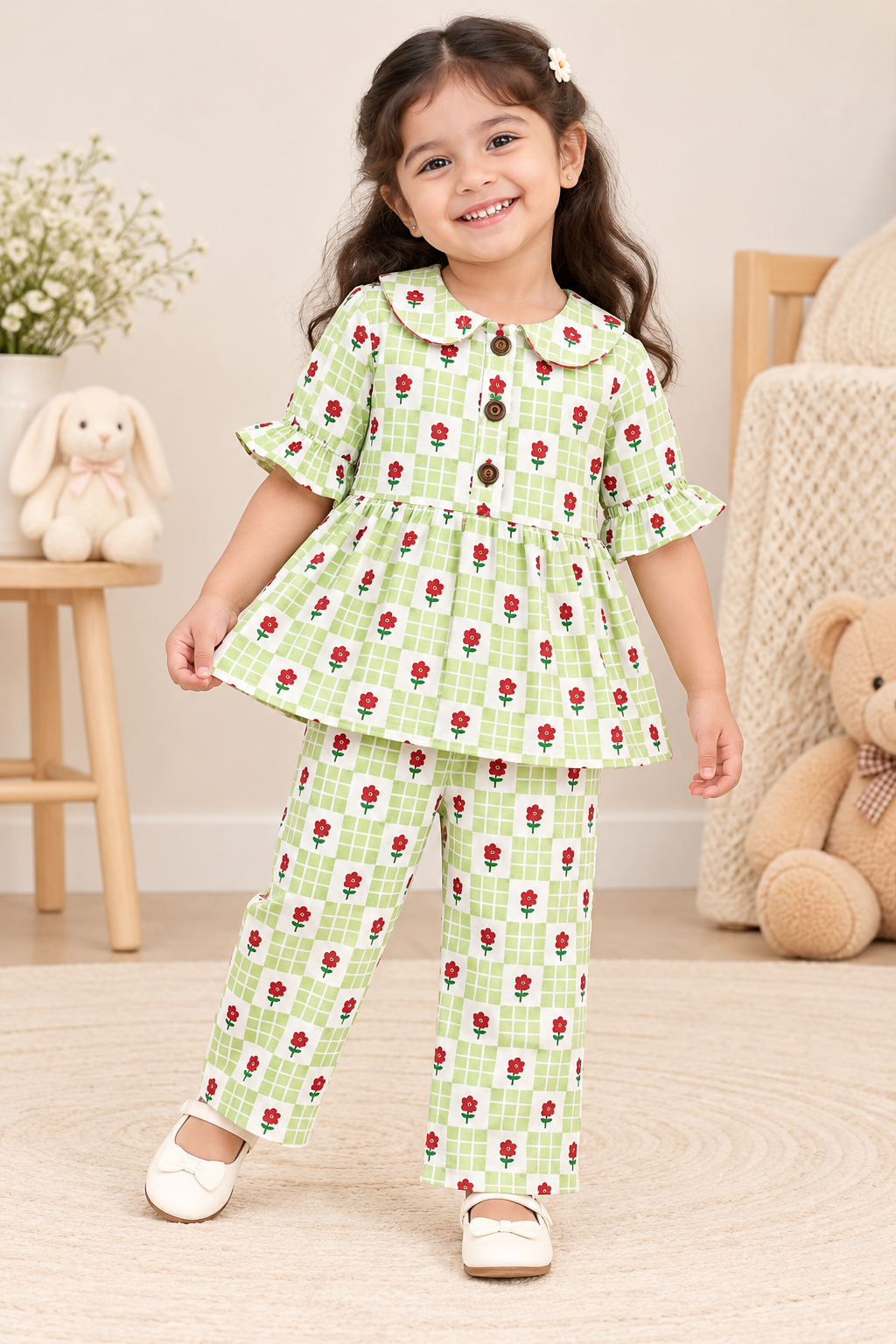 Muslin Peplum Co-ords - Buy 3 for 1299₹