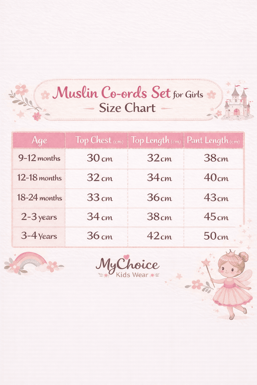 Muslin Girls Co-ords Set