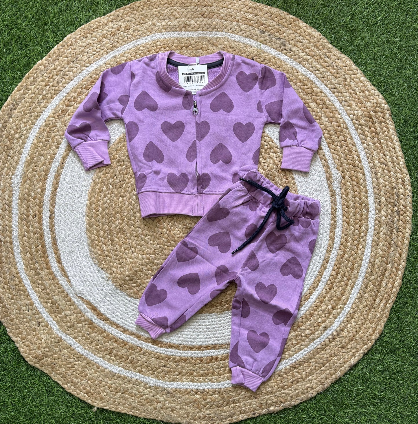 Pre-Winter Front Zip Co-Ord Set