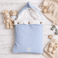 Premium Muslin Carry Nest - Blue White