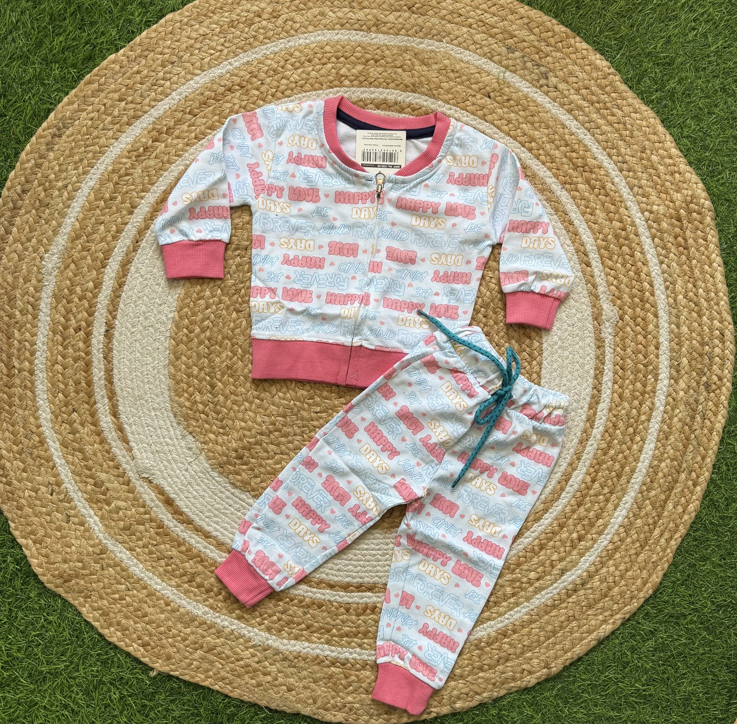 Pre-Winter Front Zip Co-Ord Set