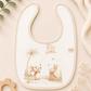 Muslin Bib - Rabbit and Kite