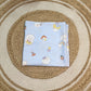 Premium Muslin Swaddle - Blue Sheep