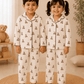 Premium Full Sleeve Night Suit - Teddy Bear