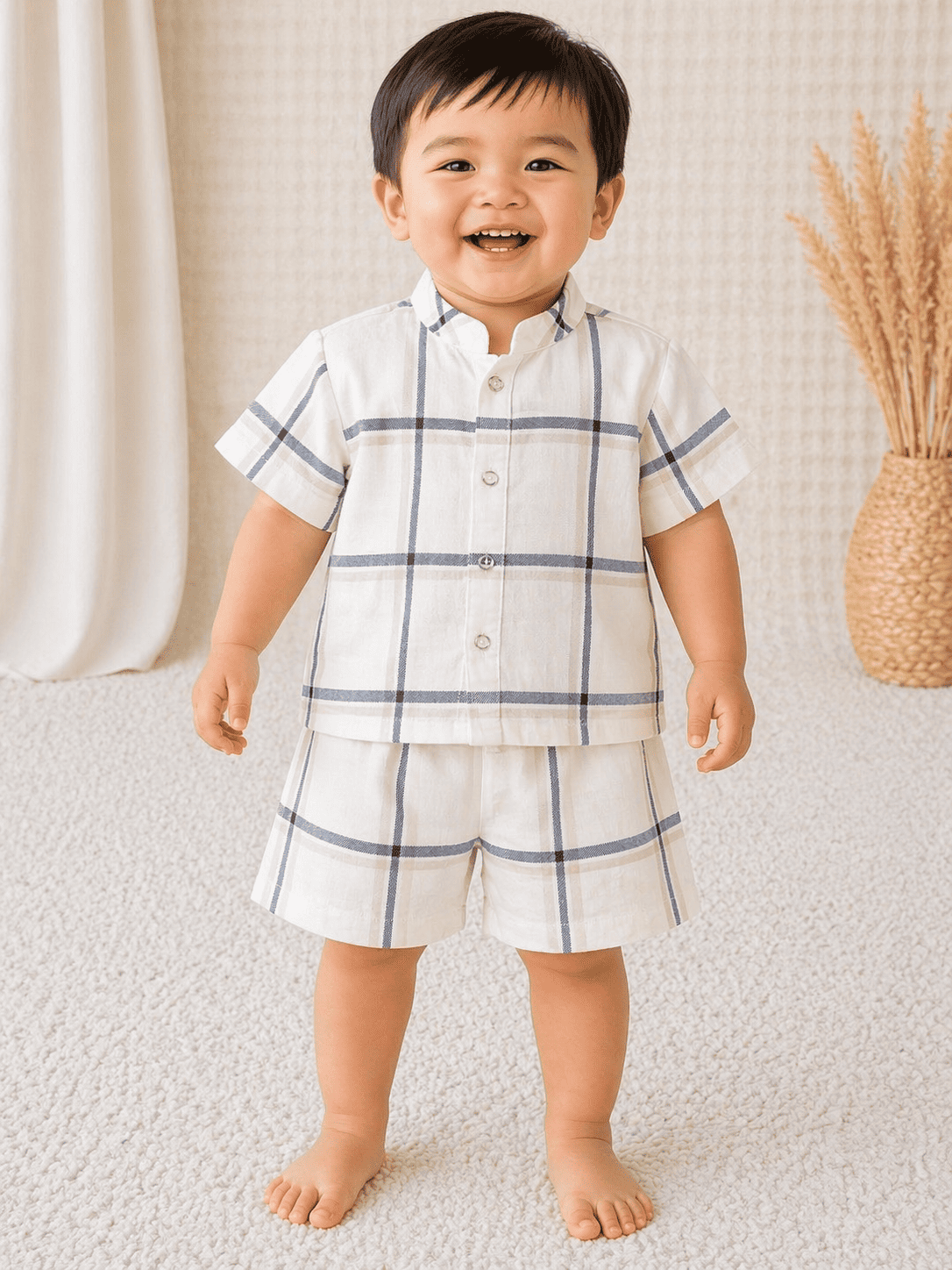 Premium Muslin Co-Ord Set for Boys