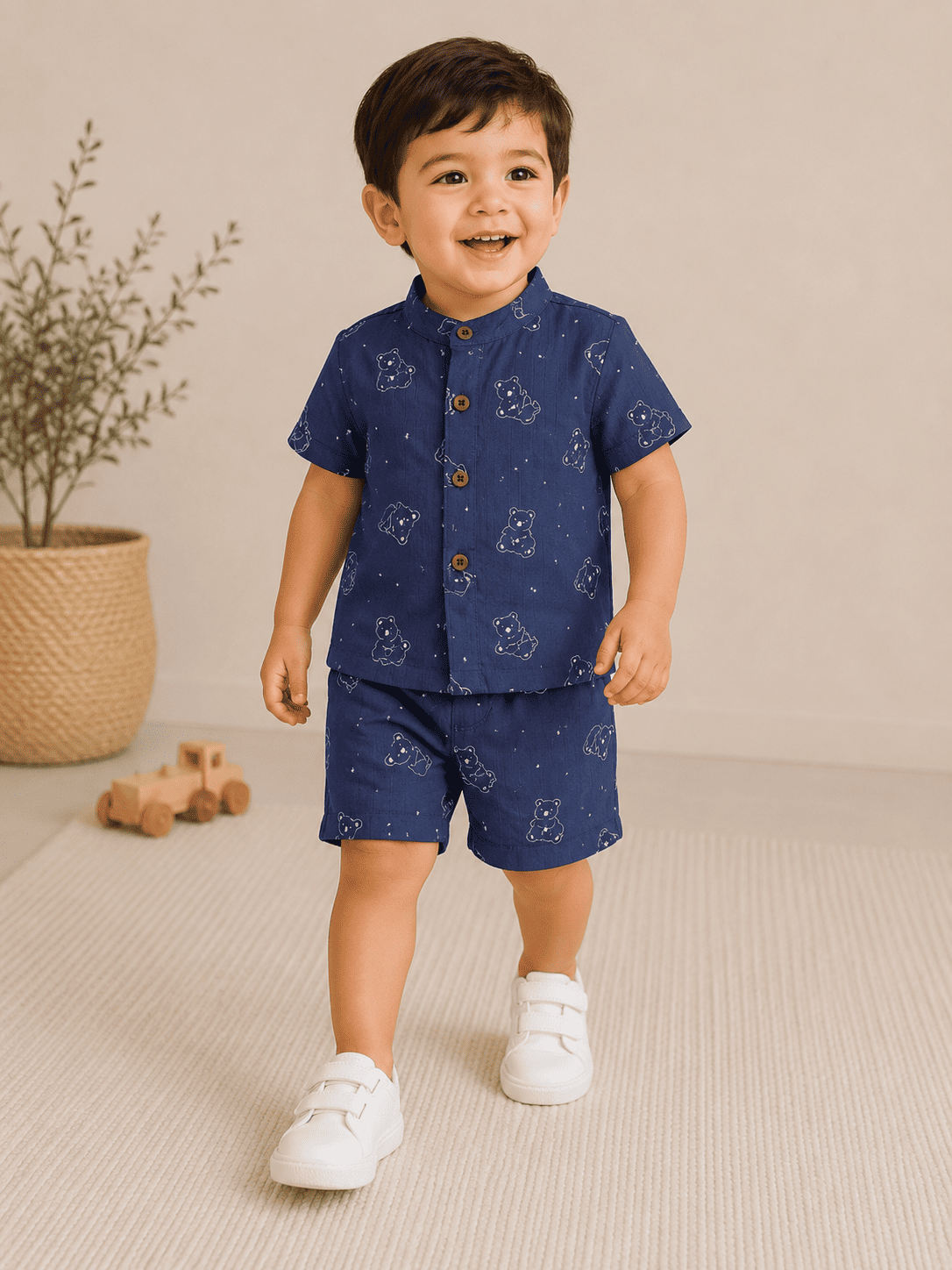 Premium Muslin Co-Ord Set for Boys