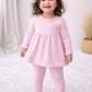 Frock with Legging Co-ord Set Infant - Pink Donuts