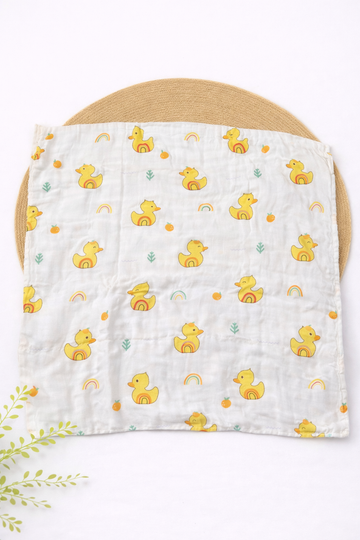 Muslin 6 Layer Bath Towel- Duck