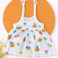 Muslin Knot Frock- Dragonfly