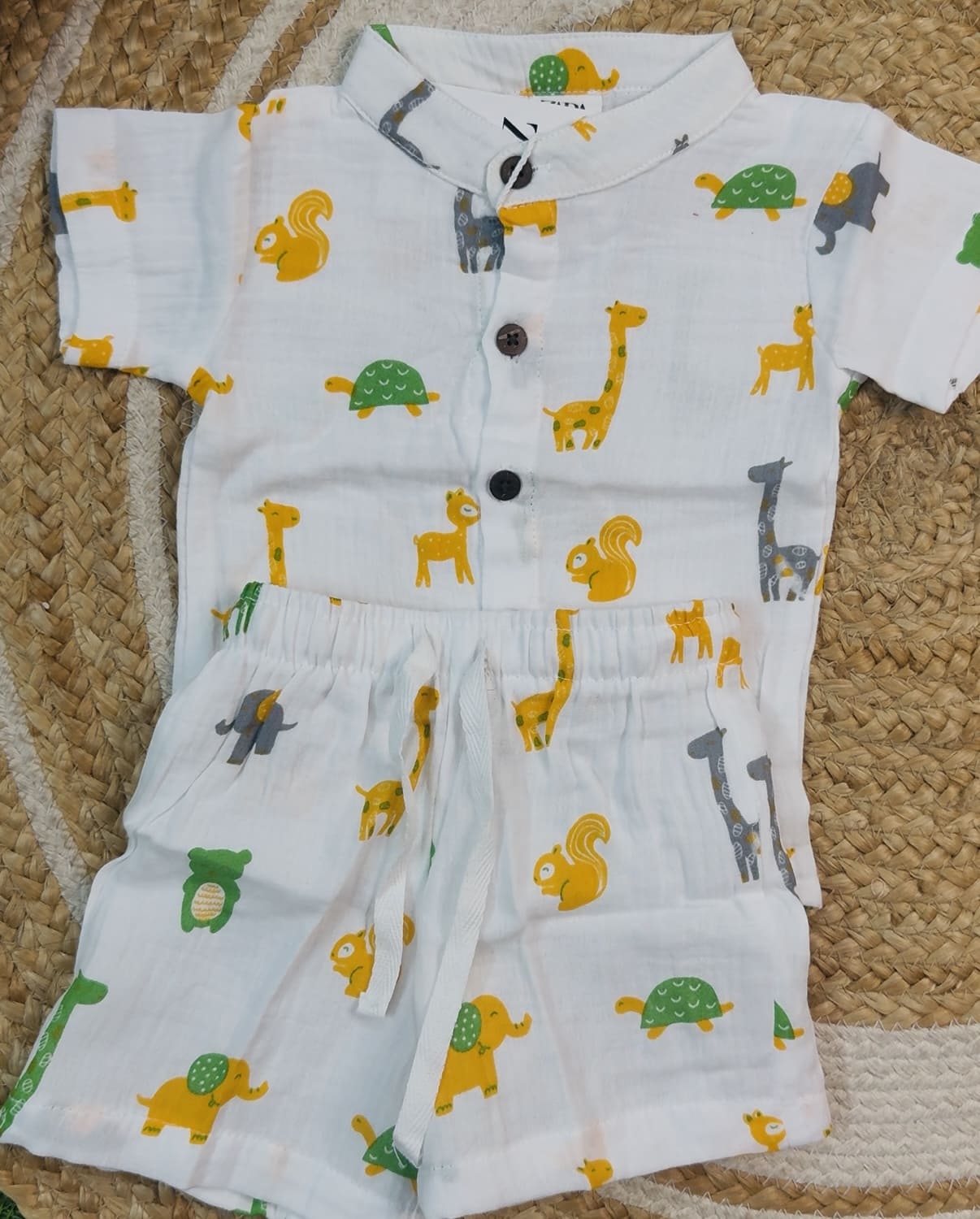 Premium Muslin Co-Ord Set for Boys