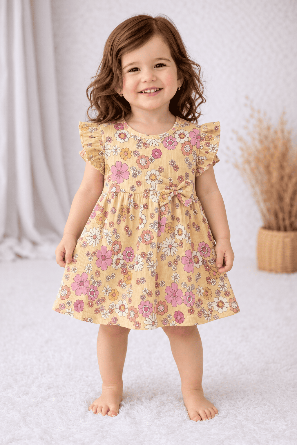 Frill Sleeve Frock