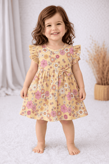 Frill Sleeve Frock
