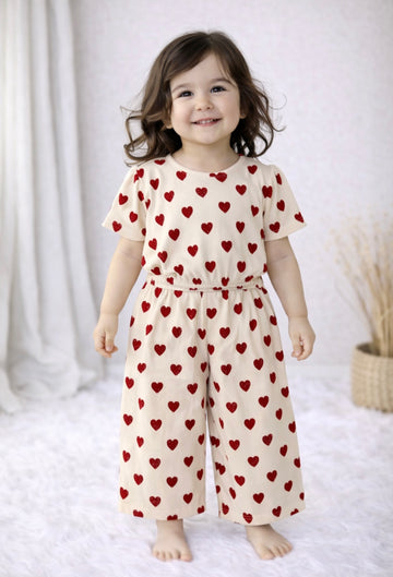 Girls Ribbed Co-ords Set