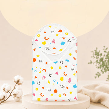 Muslin 2 layer Hooded Towel- Shapes