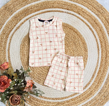 Sleeveless Co-Ord Set