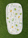 6 Layer Muslin Burp Cloth- Animals Print Green