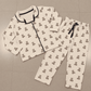 Premium Full Sleeve Night Suit - Teddy Bear