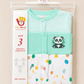 3 Piece Romper Set Soft Cotton - Green