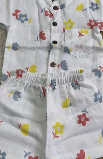 Premium Muslin Co-Ord Set for Boys