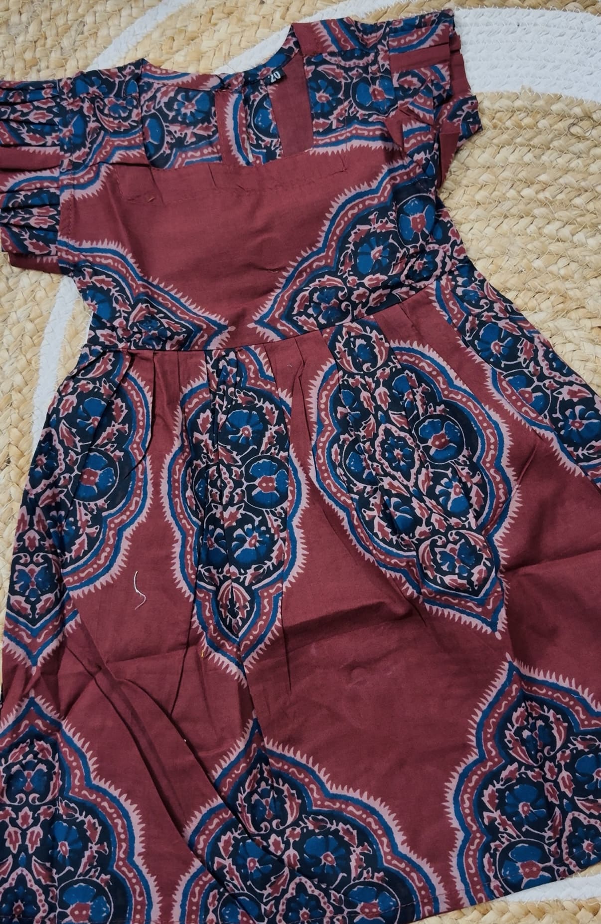 Jaipur Cotton Printed Frock for Girls