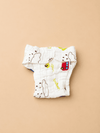 Crinkled Muslin Velcro Nappy