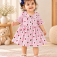 Muslin Frock with Front Buttons - Buy 3 for 999₹