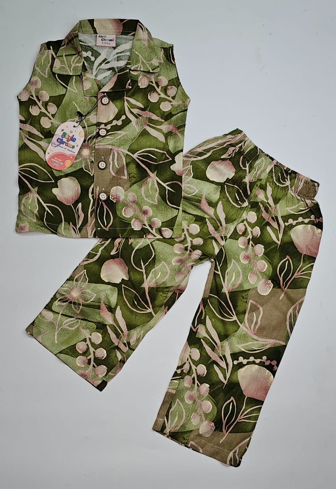 Cuban Collar Co-ord Set