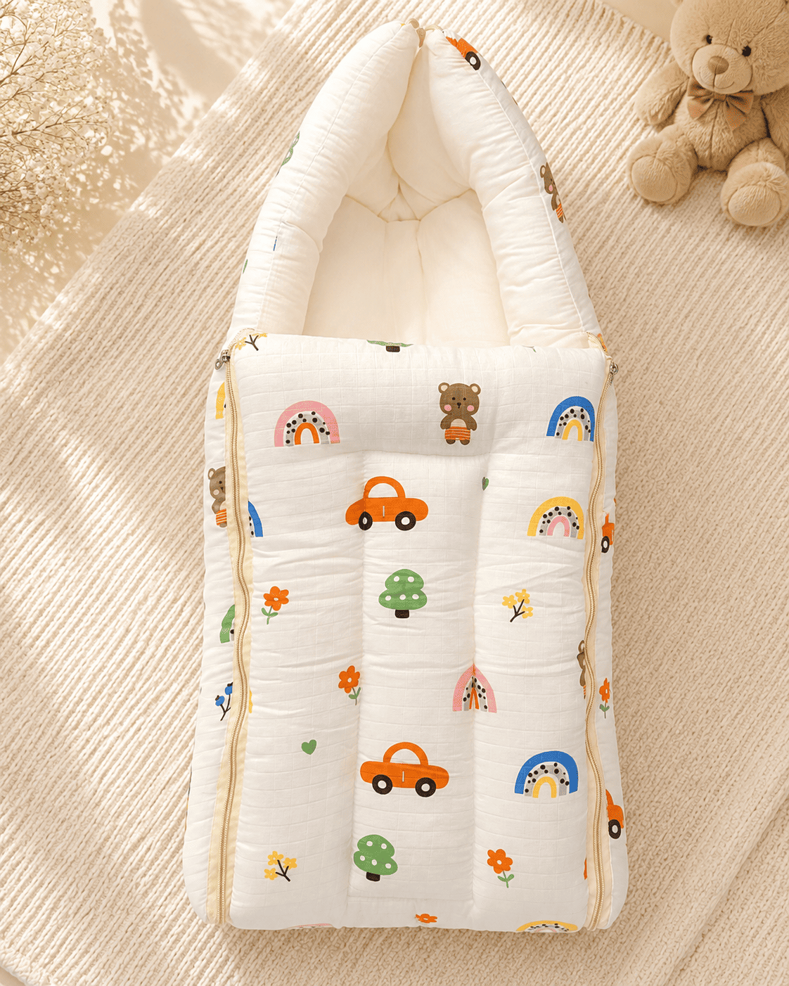 Premium Muslin Carry Bed
