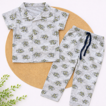 Half Sleeve Kids Night Suit - Video Game