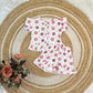 Co-ord Set for Girls - Pink Flower