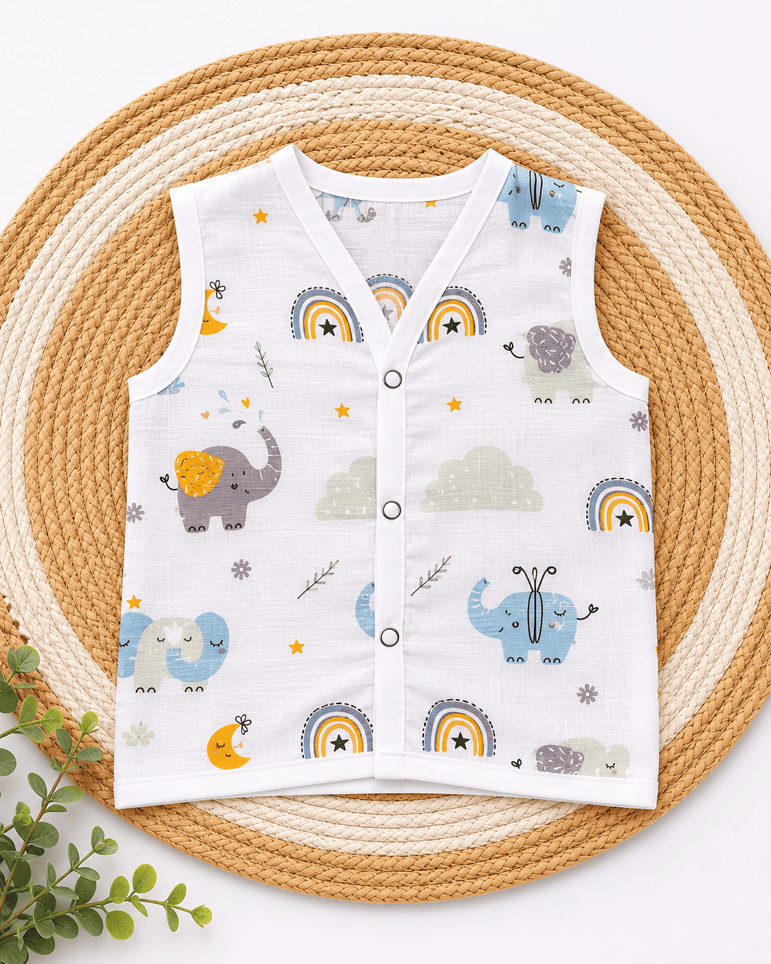 Muslin Jabla - Elephant