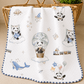 4 Layer Receiving Blanket - Sky Explorer Panda