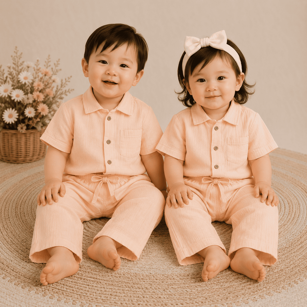 Premium Muslin Pant Set