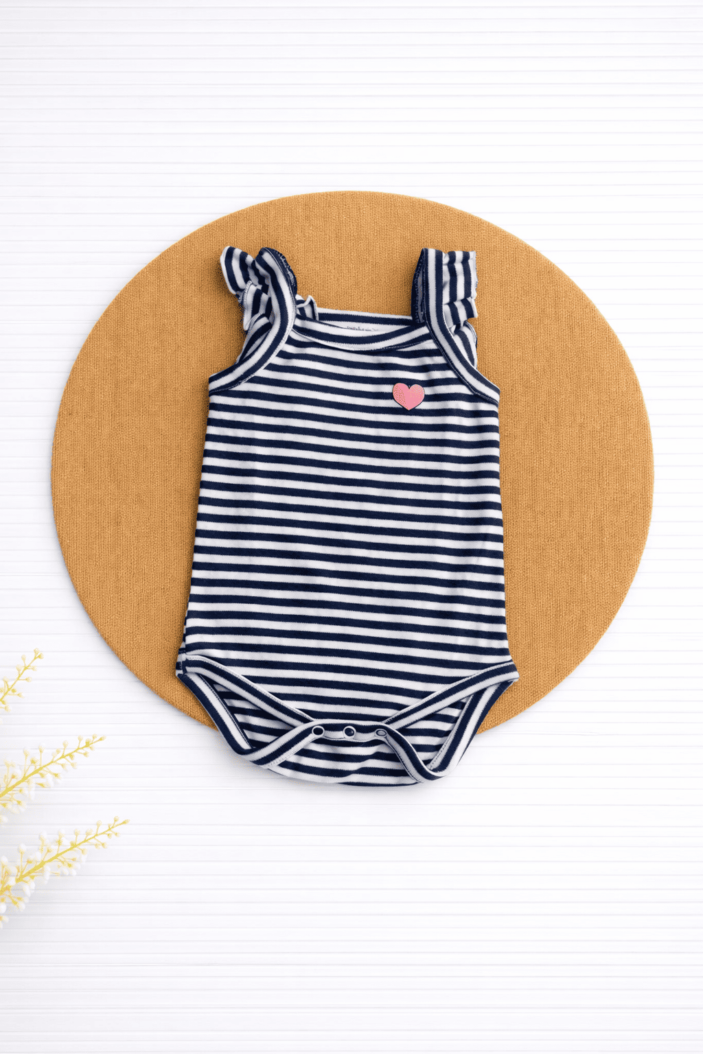 Onesies- Navy Blue Stripes