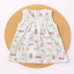 Muslin Frock With Back Zip
