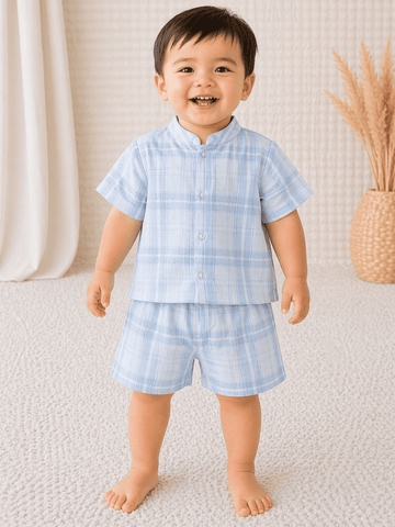 Premium Muslin Co-Ord Set for Boys