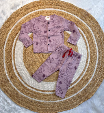 Button Full Hand Co-ords with Pant